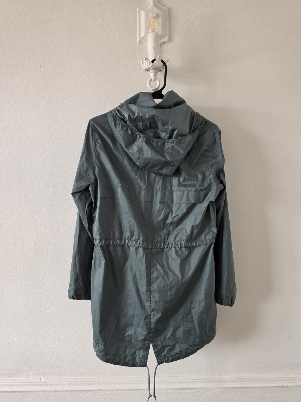 Columbia Women's Hooded Utility Jacket - Slate Green - Picture 2 of 3